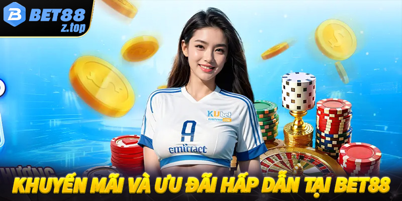 Những khuyến mãi và ưu đãi hấp dẫn tại Bet88